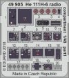 Eduard 49905 He 111H-6 radio compartment 1/48 ICM