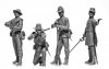 ICM 35021 American Civil War Confederate Infantry 1/35