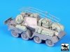 Black Dog T72058 Sd Kfz 263 accessories set for Dragon 1/72