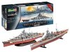 Revell 05174 HMS HOOD vs. BISMARCK - 80th Anniversary Limited Edition 1/700, 1/720