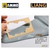 Liang 0006 Salt Weathering Effects Airbrush Stencils (Sparse)