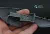 Quinta Studio QD48482 P-51B/C (Late) 3D-Printed coloured Interior on decal paper (Tamiya) 1/48