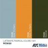 AK Interactive RCS032 LUFTWAFFE TROPICAL COLORS 1941 3x10ml