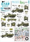 Star Decals 35-C1233 US M3A1 Halftracks 1/35