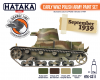 Hataka HTK-CS11 ORANGE LINE – Early WW2 Polish Army paint set 4x17ml