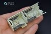 Quinta Studio QD32074 Me 262B1a/U-1 3D-Printed & coloured Interior on decal paper (Revell) 1/32