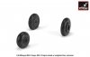 Armory Models AW48032 Mikoyan MiG-9 Fargo / MiG-15 Fagot (early) wheels w/ weighted tires 1/48