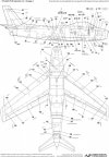 HobbyDecal ST32024V1 F-86 Stencils 1 ver 1 1/32