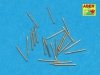 Aber 350L-16 Set of 20 pcs 20 mm L/65 barrels C/38 for German ships (1:350)