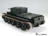 E.T. Model P35-059 WWII British Cromwell Mk.IV Cruiser Tank Workable Track ( 3D Printed ) 1/35