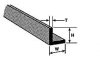 Plastruct 90007 Kątownik L 7.9mm x 7.9mm x 1.7mm x 600mm (ABS) / 4 szt.