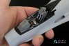 Quinta Studio QD32021 F-16C 3D-Printed & coloured Interior on decal paper (for Academy kit) 1/32
