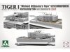 Takom 2201 Tiger I Late Production w/zimmerit Normandy 1944 Sd.Kfz. 181 Pz.Kpfw. VI Ausf. E Michael Wittmann's Tiger(Late/Late Command) 1/35