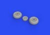 Eduard 648679 Z-126/226 Trener wheels EDUARD 1/48