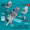 RESKIT RSU48-0329 OV-10D+ BRONCO COCKPIT WITH 3D DECALS, LANDING GEARS, WHEELS BAY AND WEIGHTED WHEELS SET FOR ICM KIT (3D PRINTED) 1/48