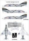 HobbyDecal AL48003V1 F-4J VF-84 Jolly Rogers Late 1971 1/48