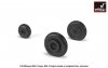 Armory Models AW48032 Mikoyan MiG-9 Fargo / MiG-15 Fagot (early) wheels w/ weighted tires 1/48