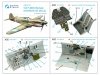 Quinta Studio QD32137 P-40E/K 3D-Printed & coloured Interior on decal paper (Hasegawa) 1/32