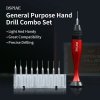 DSPIAE AT-VHDS Aluminum Alloy Hand Drill 0.3-3.2mm / wiertarka z wiertłami