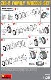 MiniArt 35196 ZIS-5 FAMILY WHEELS SET 1:35