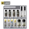 AMMO of Mig Jimenez 7809 SUPER PACK METALLICS