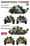 Rye Field Model 5091 T-55AMD Drozd APS w/workable track links 1/35