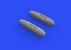Eduard 648572 P-51D 108gal drop tanks 1/48 EDUARD