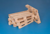 RB Model 35D30 4 x natural wood pallets self assembly kit 1/35