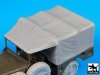 Black Dog T35103 Us Dodge canvas accessories set 1/35