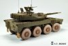 E.T. Model P35-129 JGSDF TYPE 16 Maneuver Combat Vehicle Sagged wheels and Muzzle Brake For TAMIYA Kit 1/35