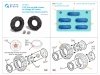 Quinta Studio QT35012 Dodge WC Family tyre set with chains (Zvezda) 1/35