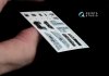 Quinta Studio QD48043 F/A-18 A++ 3D-Printed & coloured Interior on decal paper (for Kinetic) 1/48