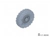 E.T. Model P35-149 U.S.Army Stryker Armored Vehicle Sagged Wheels For AFV CLUB kit 1/35