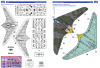 AMP 72017 Early Horten H IX V1 project w/BMW 003j 1/72