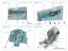 Quinta Studio QD72208 MiG-25RB/MiG-25RBT 3D-Printed & coloured Interior on decal paper (ICM) 1/72
