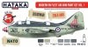 Hataka HTK-AS113 Modern RN Fleet Air Arm Paint Set Vol. 1 6x17ml