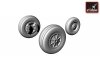 Armory Models AW72304 T-28 Trojan wheels 1/72