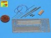 Aber 35L-089 Set of 2 German 2cm L/65 gun barrel for Flak 38 with storage box (1:35)	