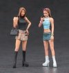 Hasegawa FC02 29102 90’s PLATFORM BOOTS GIRLS FIGURE (2 kits in the box) (1:24)