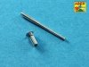Aber 700 L-35 Set of barrels for Italian Battleship: RN Roma or Littorio or Vittorio Veneto 381mm x 9, 152mm x 12, 90mm x 12 1/700