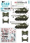 Star Decals 35-C1190 US Artillery 2. Korean War 1950-53 1/35