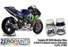 Zero Paints ZP-1552 Yamaha M1 2014 Movistar Blue Paint Set 2x30ml