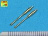 Aber 72L-58 Zestaw 2 luf do KwK 38 / Set of 2 gun barrels KwK 38 1/72