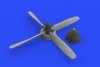 Eduard 648487 P-51D Hamilton Standard propeller 1/48 EDUARD