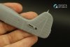 Quinta Studio QRV-018 Single riveting rows (rivet size 0.25 mm, gap 1.0 mm, suits 1/24 scale), White color, total length 5,8 m/19 ft