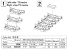 AFV Club 35332 M110/107 T132E1 Workable Track Links 1/35