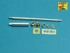 Aber 35L-243 Barrel for German 8,8cm Kw.K 43 (L/71) gun used on Tiger B Henschel-Turm (1:35)