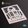 KELIK K72074 A-4B Skyhawk interior 3D decals for Hobby 2000/Fujimi kit 1/72