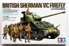 Tamiya 25174 British Tank Sherman VC Firefly (w/6 Figures) (1:35)