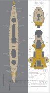 Pontos 35019WD1 DKM Admiral Graf Spee Wooden Deck set (1:350)